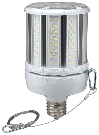 80 Watt LED HID Replacement; 5000K; Mogul extended base; Type B Ballast Bypass;100-277 Volt