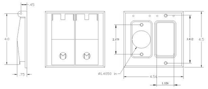 30470, Weatherproof Device Box Cover