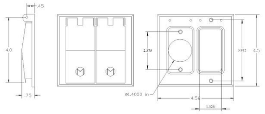 30470, Weatherproof Device Box Cover