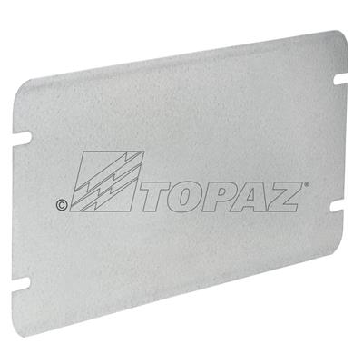 3 GANG BLANK MULTI BOX COVER-10PK