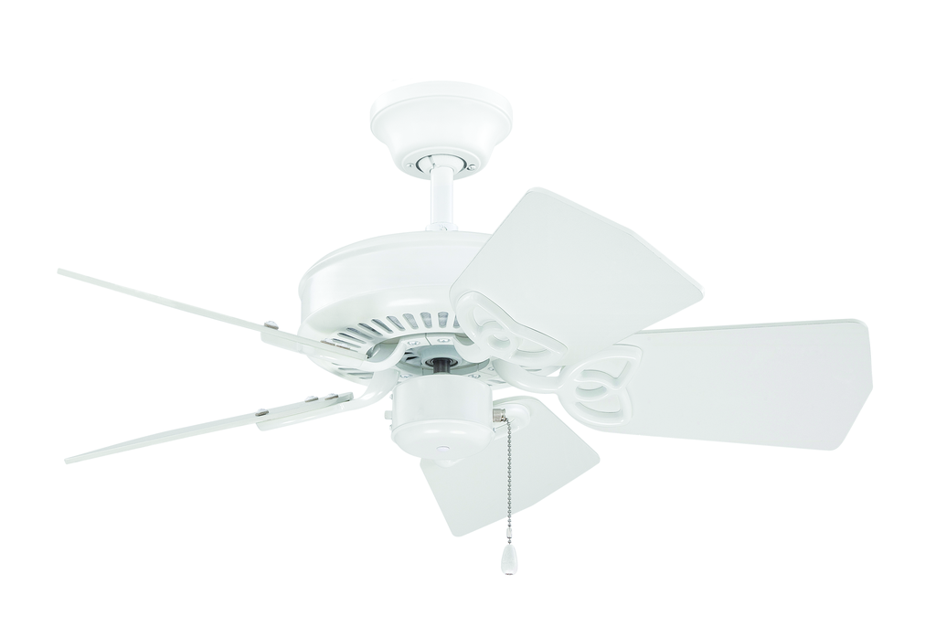 30" Piccolo Ceiling Fan in White
