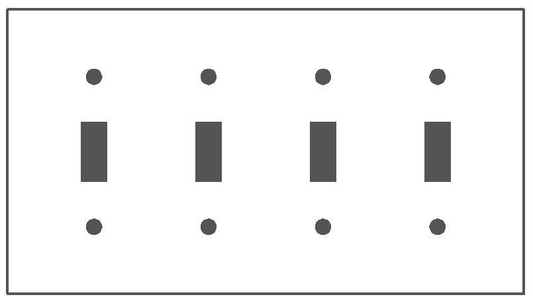 32074, Wallplate