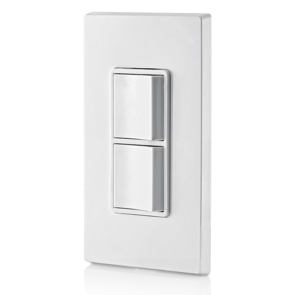 15 Amp Decora Single-Pole / 3-Way Combination Switch, Grounding, White