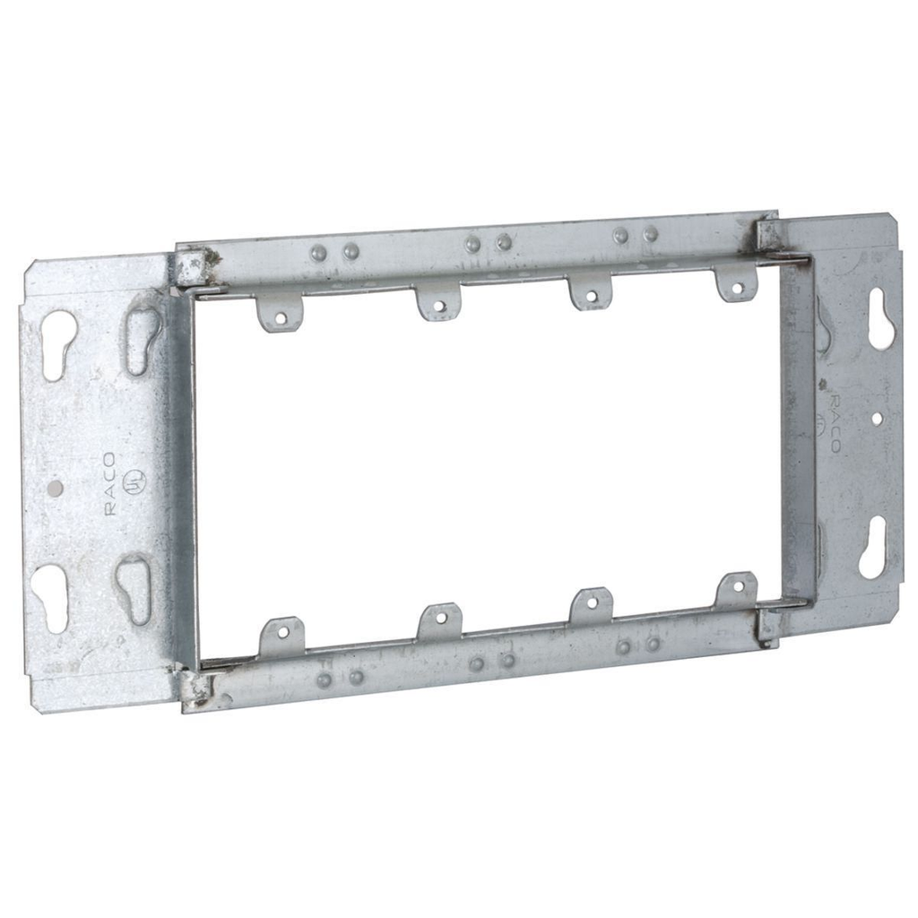 4-Gang Box Device Cover, Raised 3/4 in., 10-11/16 in. Width