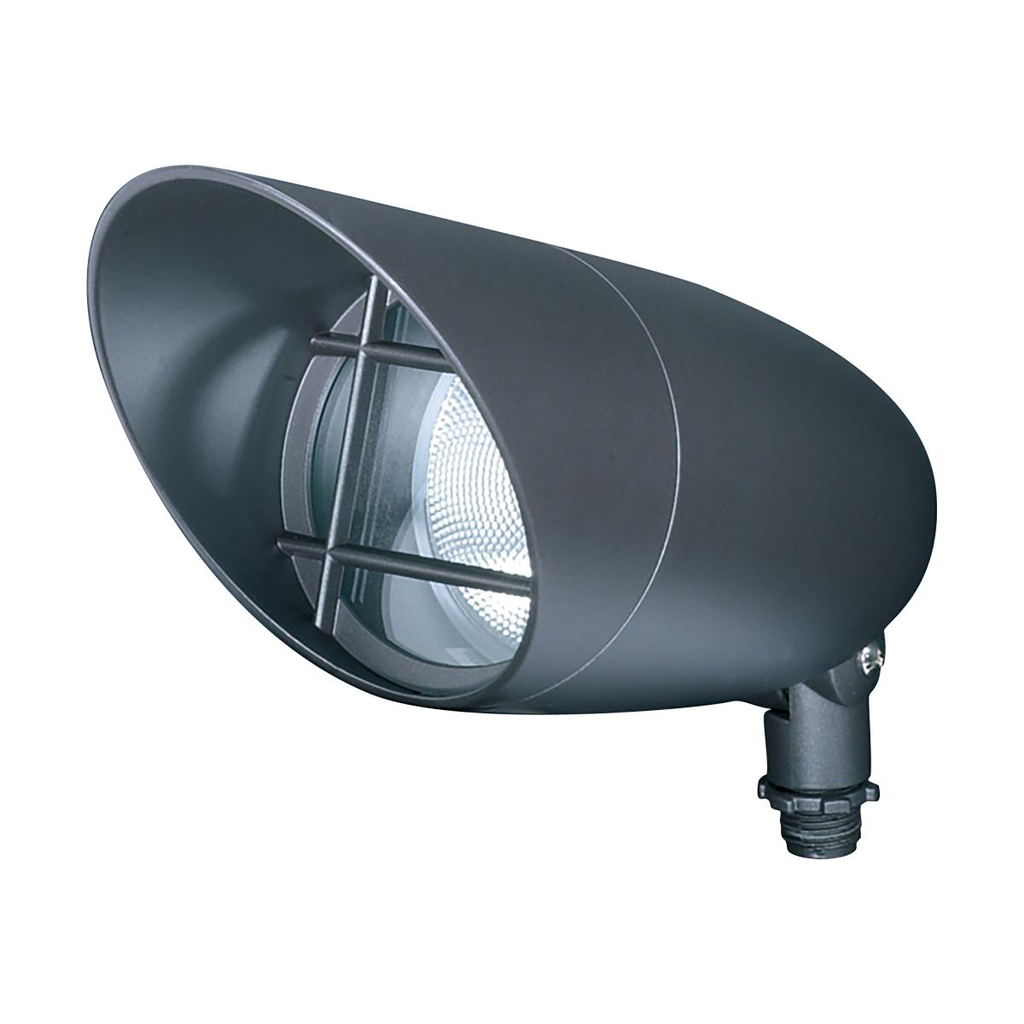 1 Light - 12'' Landscape Flood - PAR30LN Flood - Dark Bronze Finish