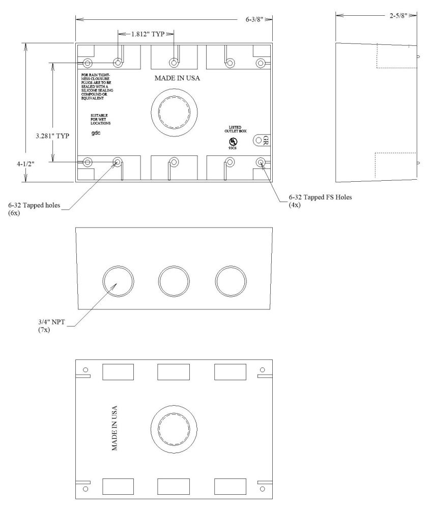 30601, Weatherproof Box