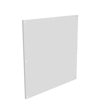 Back Panel Non UL Listed 36x36 Hinge Cover White Steel