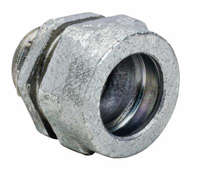 1/2" Compression Type Malleable Iron Rigid Connectors