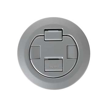 4AT Prewired All Power Evolution™ Poke-Thru Device-Aluminum