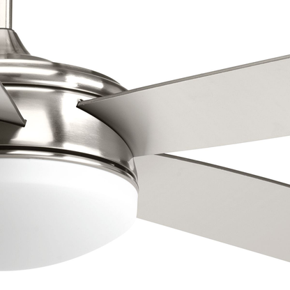 60" 5 Blade Ceiling fan in Brushed Nickel