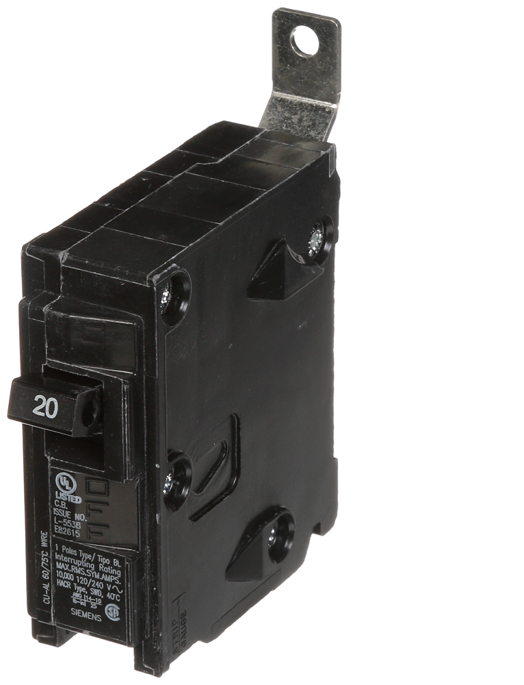 BREAKER 20A 1P 120V 10K BL