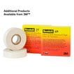 3M Glass Cloth Electrical Tape 69, 3/4 in x 66 ft, White, 50 Rolls/Case