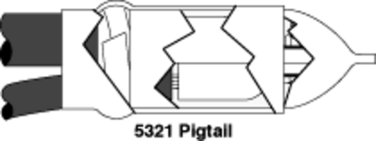 3M™ Motor Lead Pigtail Splice 5324, 5-8 kV, 250-500 kcmil (feeder), 4/0AWG-500 kcmil (motor lead), 1/case