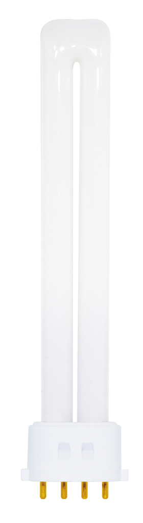 13 Watt; pin-based Compact Fluorescent; 3000K; 82 CRI; 2GX7 (4-Pin) base