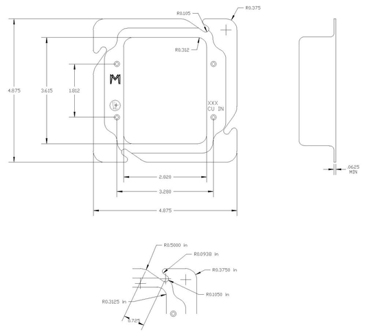 11330, Square Box Cover