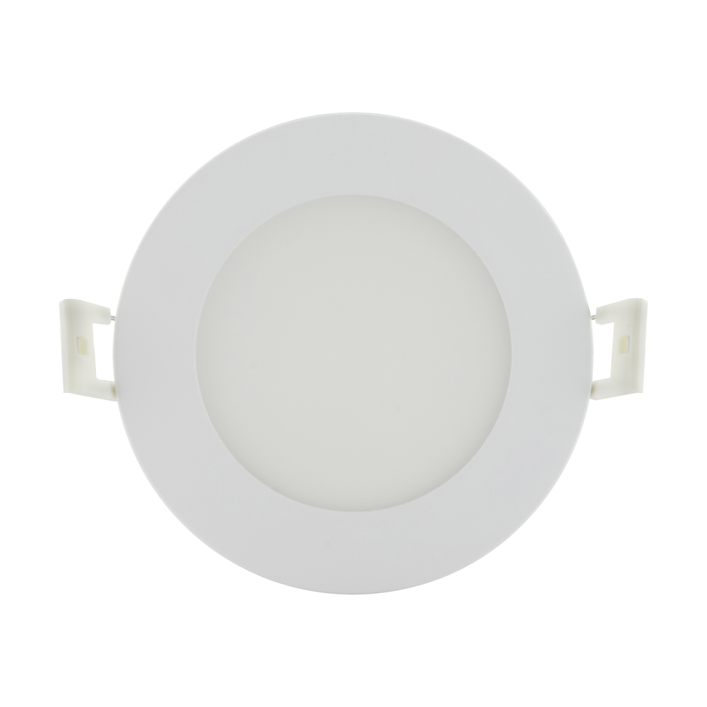 10 Watt; LED Direct Wire Downlight; Edge-lit; 4 inch; CCT Selectable; 120 volt; Dimmable; Round; Remote Driver