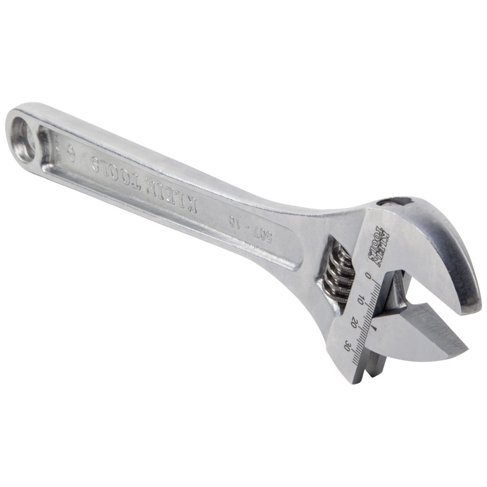 Adjustable Wrench, Extra-Capacity, 10-Inch
