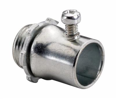 1/2" Steel Set Screw Type Connector