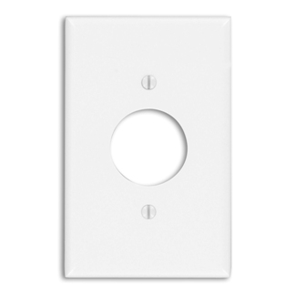 1-Gang Single 1.406 Outlet/Receptacle, Midway Size, Thermoset, Water
