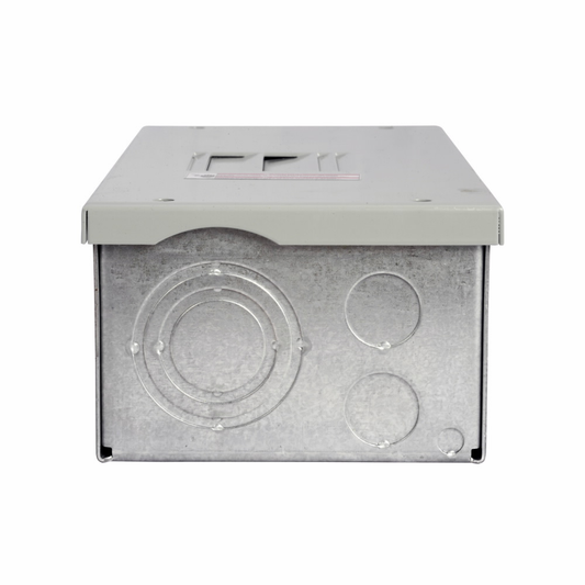 1-Phase Metallic Main Lug Loadcenter, 120/240 VAC, 70 A, 4 Poles