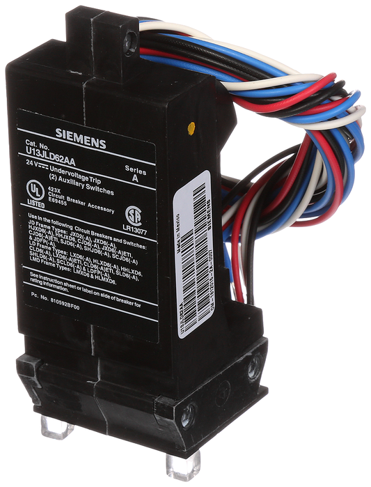BREAKER JD/LD/LMD 24VDC UV TRP/2AUX