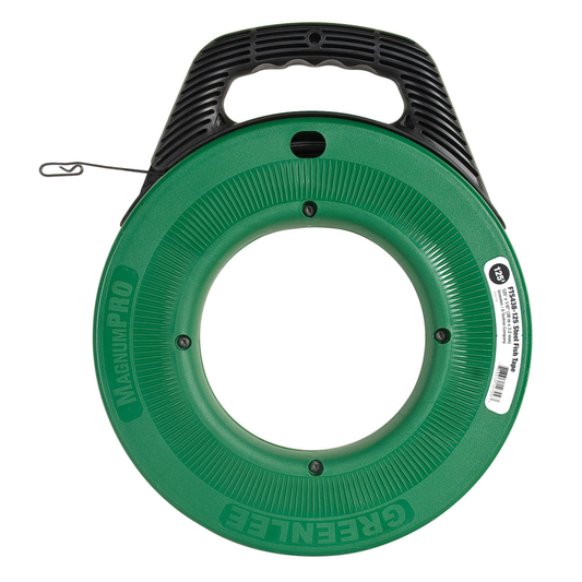 125 ft Steel Fish Tape - 1/8" wide (38.1 m × 3.2 mm) 3-PACK