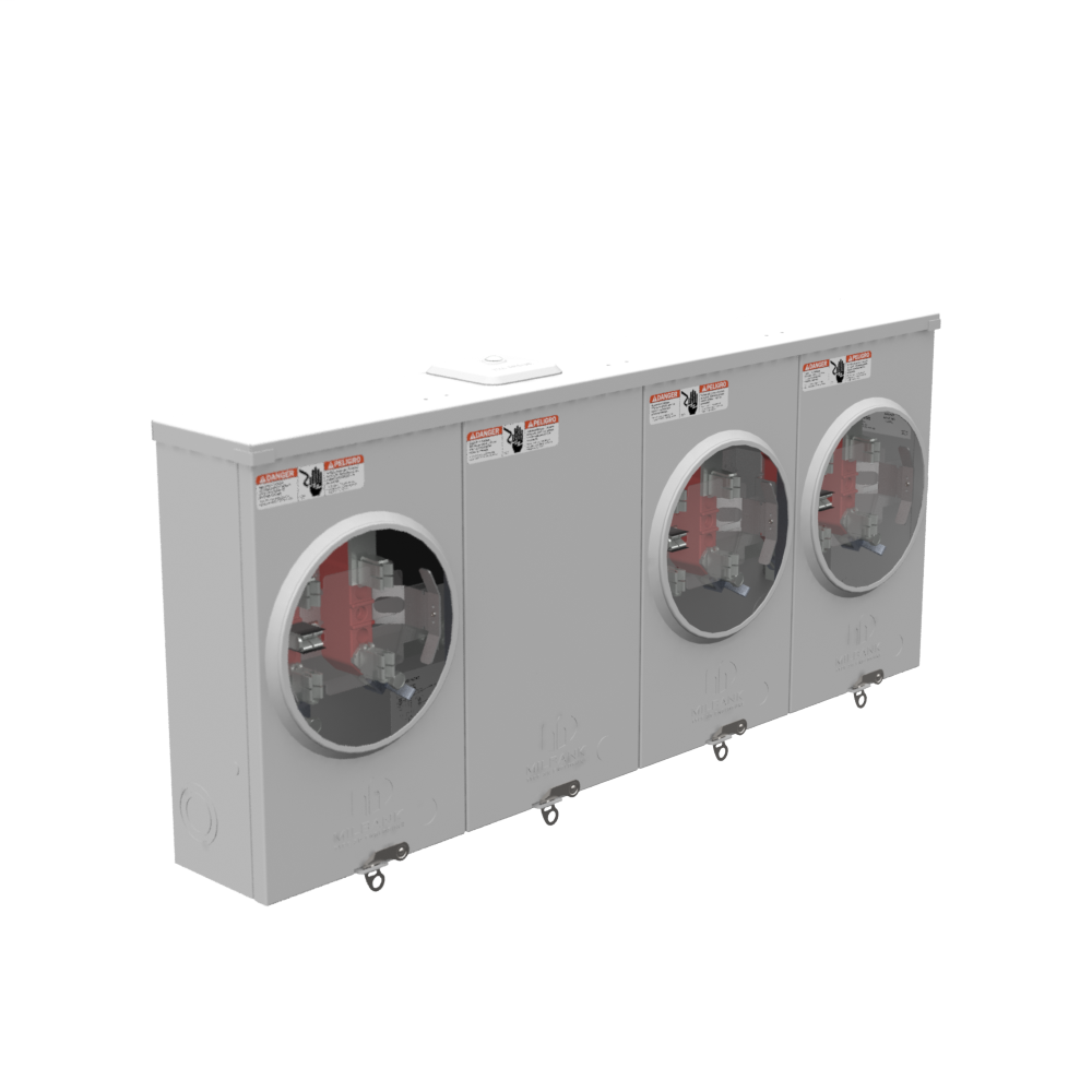 5 Terminal Ringless Small Closing Plate Horn Bypass 3 Position 7-8 In Barrel Lock Ground With Bracket Provision