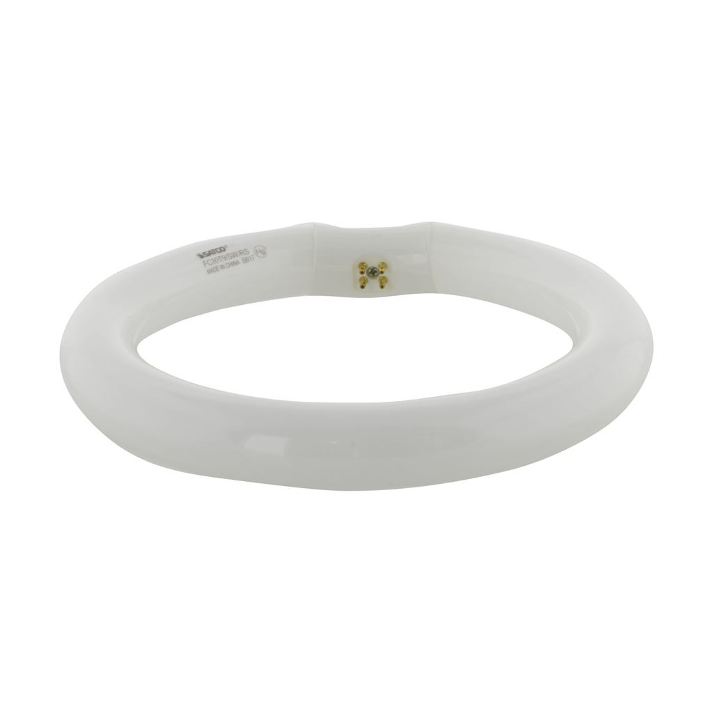 30 Watt; T9; Circline Fluorescent; 3000K; Soft White; 82 CRI; 4-Pin base
