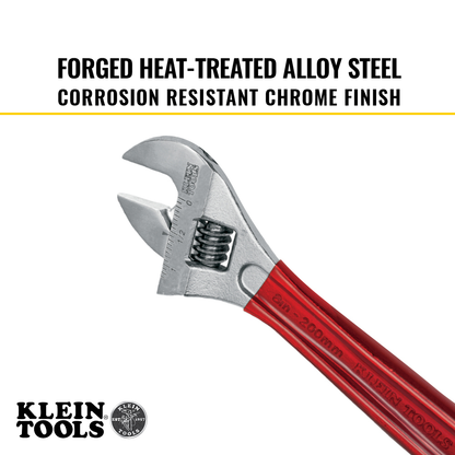 Adjustable Wrench, Extra Capacity 8-Inch