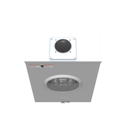 7 Terminal Ringless Large Hub Open Adapt To Small Hub Open Lever Bypass Aluminum Painted
