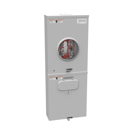 5 Terminal Ringless Large Hub Open Adapt To Small Hub Open Lever Bypass 1-100 Ampere Main Breaker Long Island Lighting Company