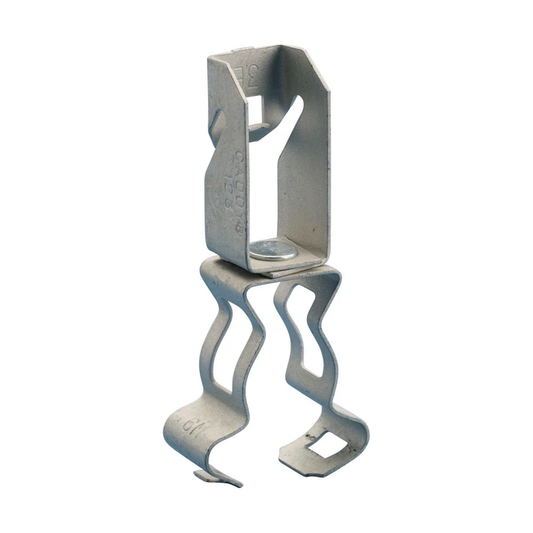 123-M Conduit to Z Purlin Clip, 1/2", 3/4" EMT, 0.709"–1.181" OD, 0.06"–0.1" Flange