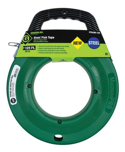 125' Steel Fish Tape