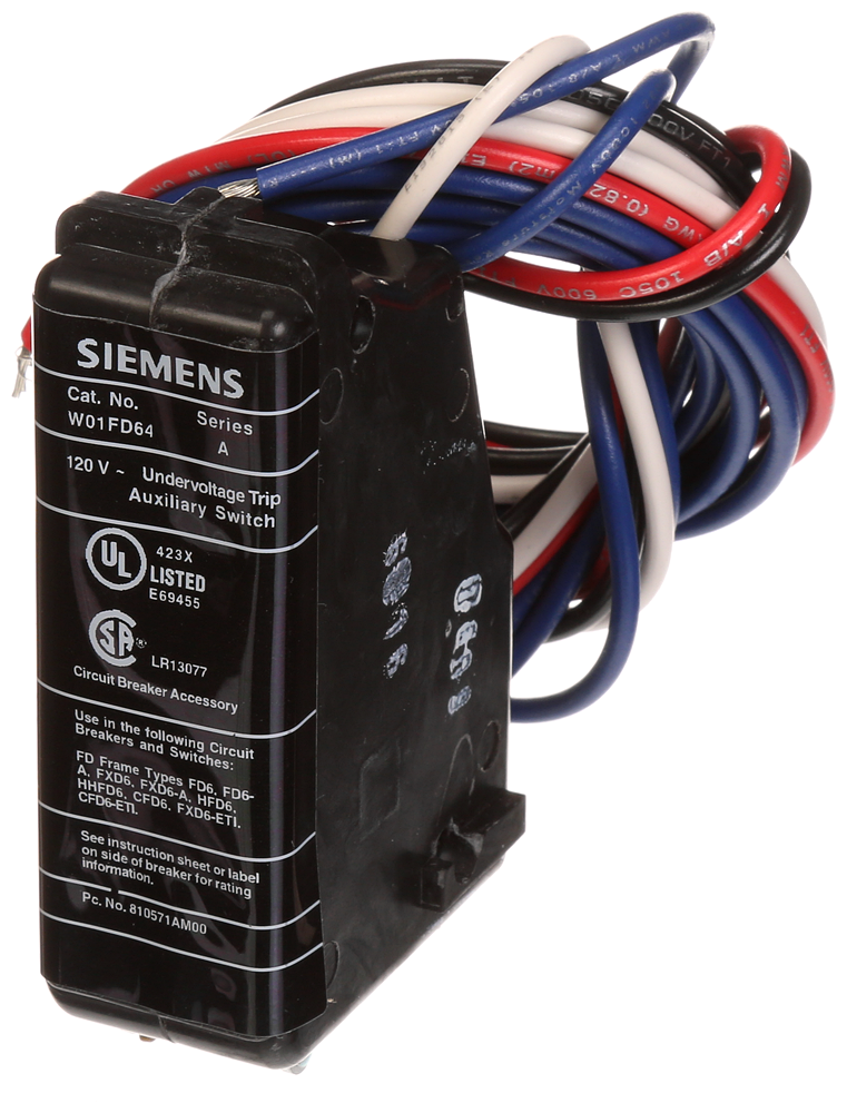 BREAKER FD 120VAC UV TRP/AUX