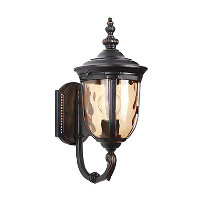 Waterproof Copper Outdoor Wall Light Retro Style