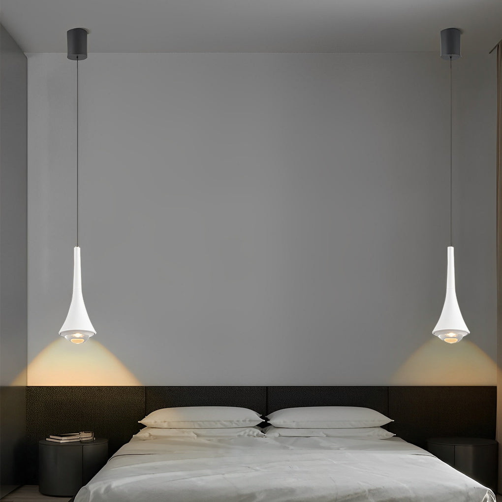 [Open-Box]Black Cone Pendant Lights Modern Creative LED Ceiling Light