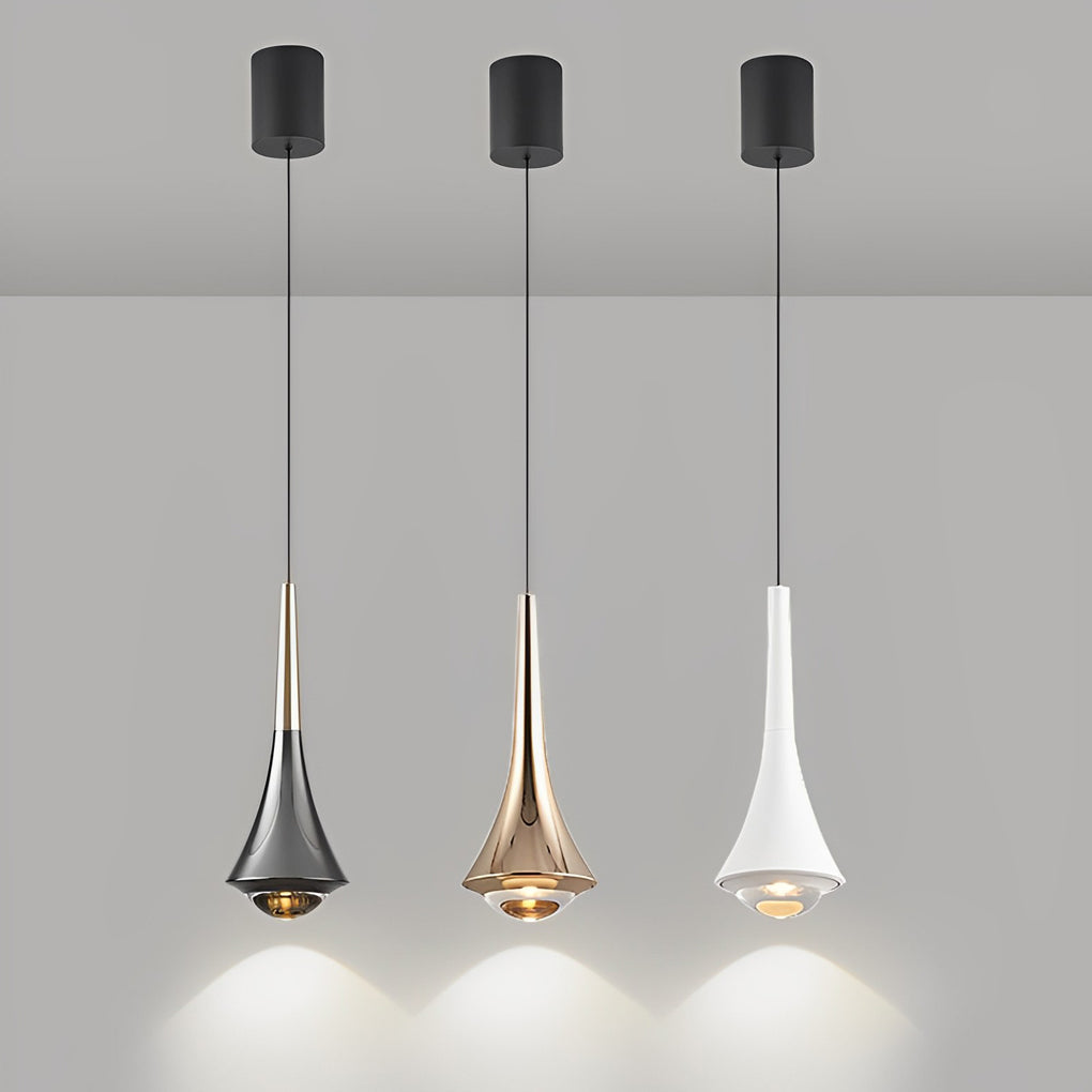 [Open-Box]Black Cone Pendant Lights Modern Creative LED Ceiling Light