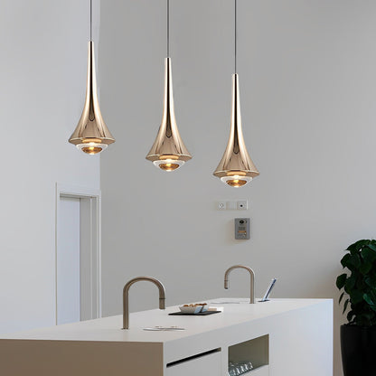 [Open-Box]Black Cone Pendant Lights Modern Creative LED Ceiling Light