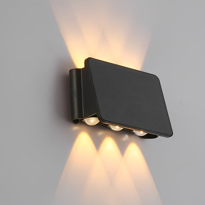 Wall Sconce up and down Light Waterproof LED Solar Lamp
