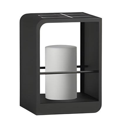 [Open-Box]Black Lantern Outdoor Light Rectangular Frame Waterproof Lamp