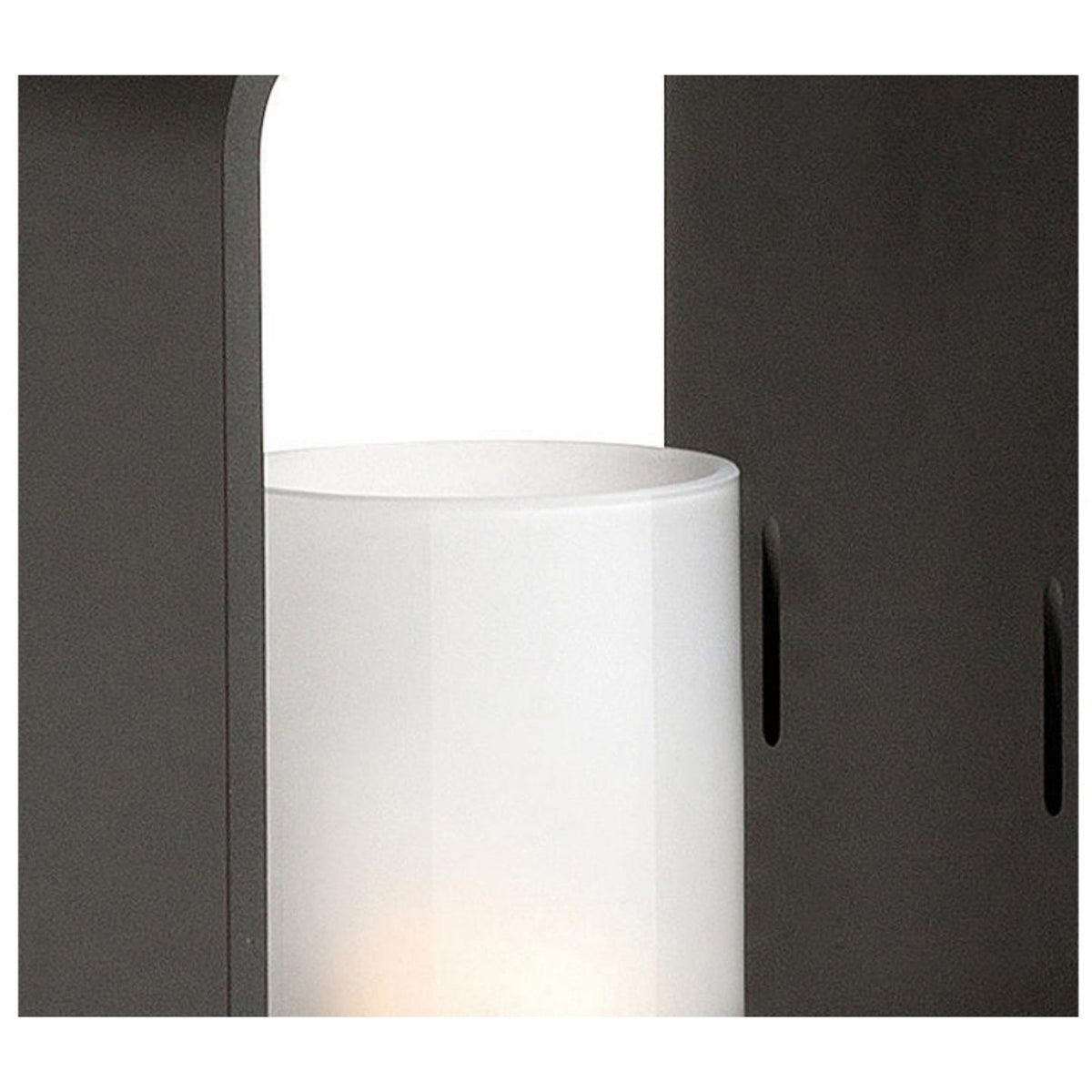 [Open-Box]Black Lantern Outdoor Light Rectangular Frame Waterproof Lamp