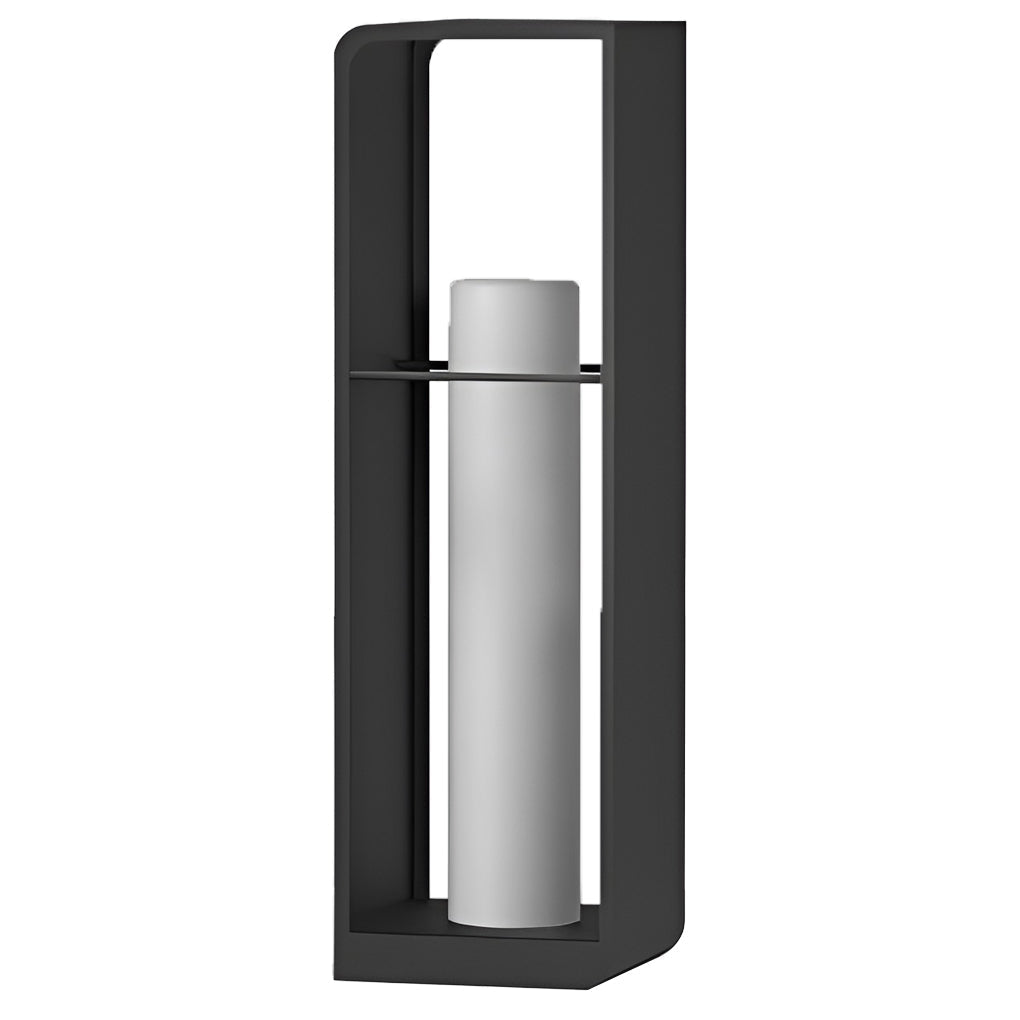 [Open-Box]Black Lantern Outdoor Light Rectangular Frame Waterproof Lamp