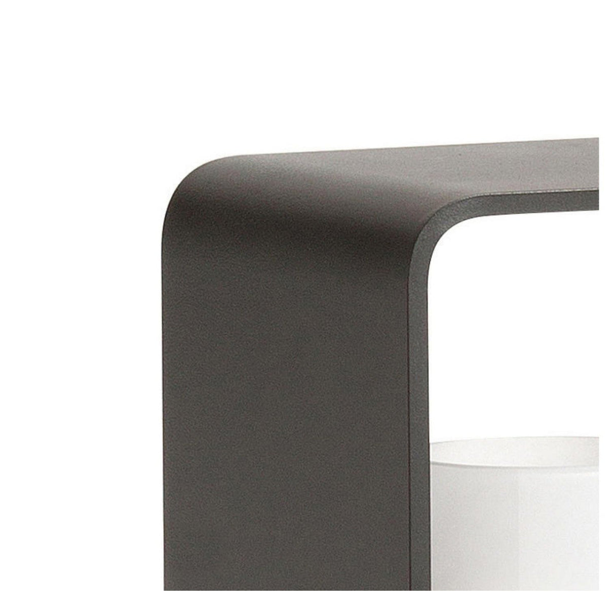 [Open-Box]Black Lantern Outdoor Light Rectangular Frame Waterproof Lamp