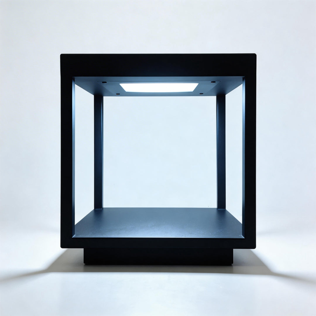 [Open-Box]Concrete Pillar Lights Modern Open-Frame Square LED Light