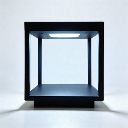 [Open-Box]Concrete Pillar Lights Modern Open-Frame Square LED Light