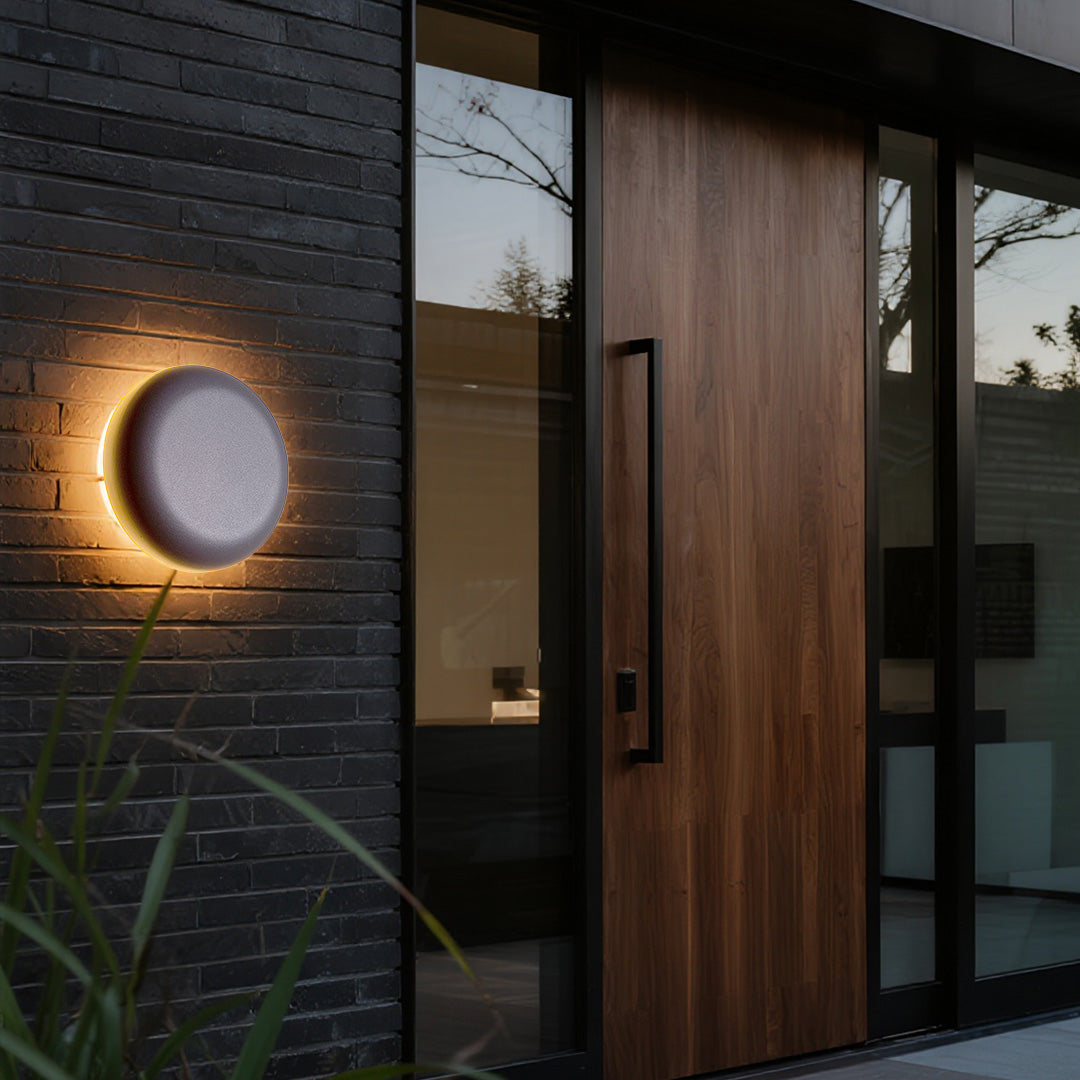 Waterproof Outdoor Wall Light Die-cast Aluminum Minimalist Geometric style