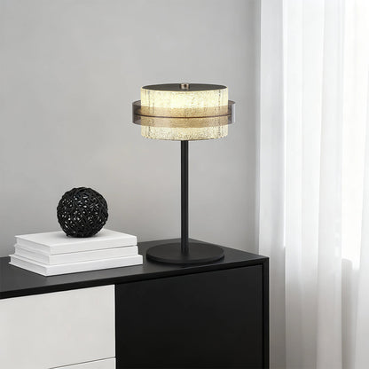 Vintage Metal Table Lamp Atmosphere Iron Frame Ps Lampshade Light