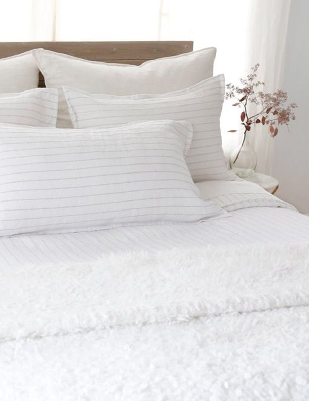 Blake Linen Sham by Pom Pom at Home