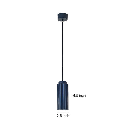 White Metal Pendants Light Nordic Style Solid Color Ceiling Lamp