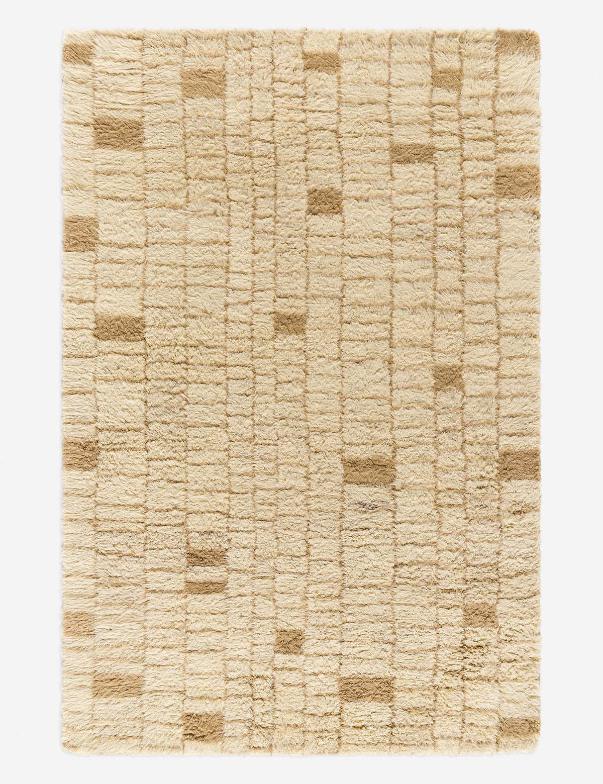 Madrazo Moroccan Style Hand-Tufted Wool Rug
